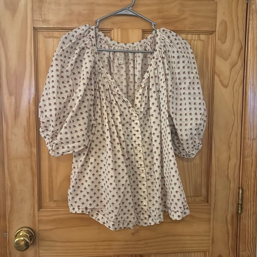 GAP X DOEN Puff Sleeve Poet Top